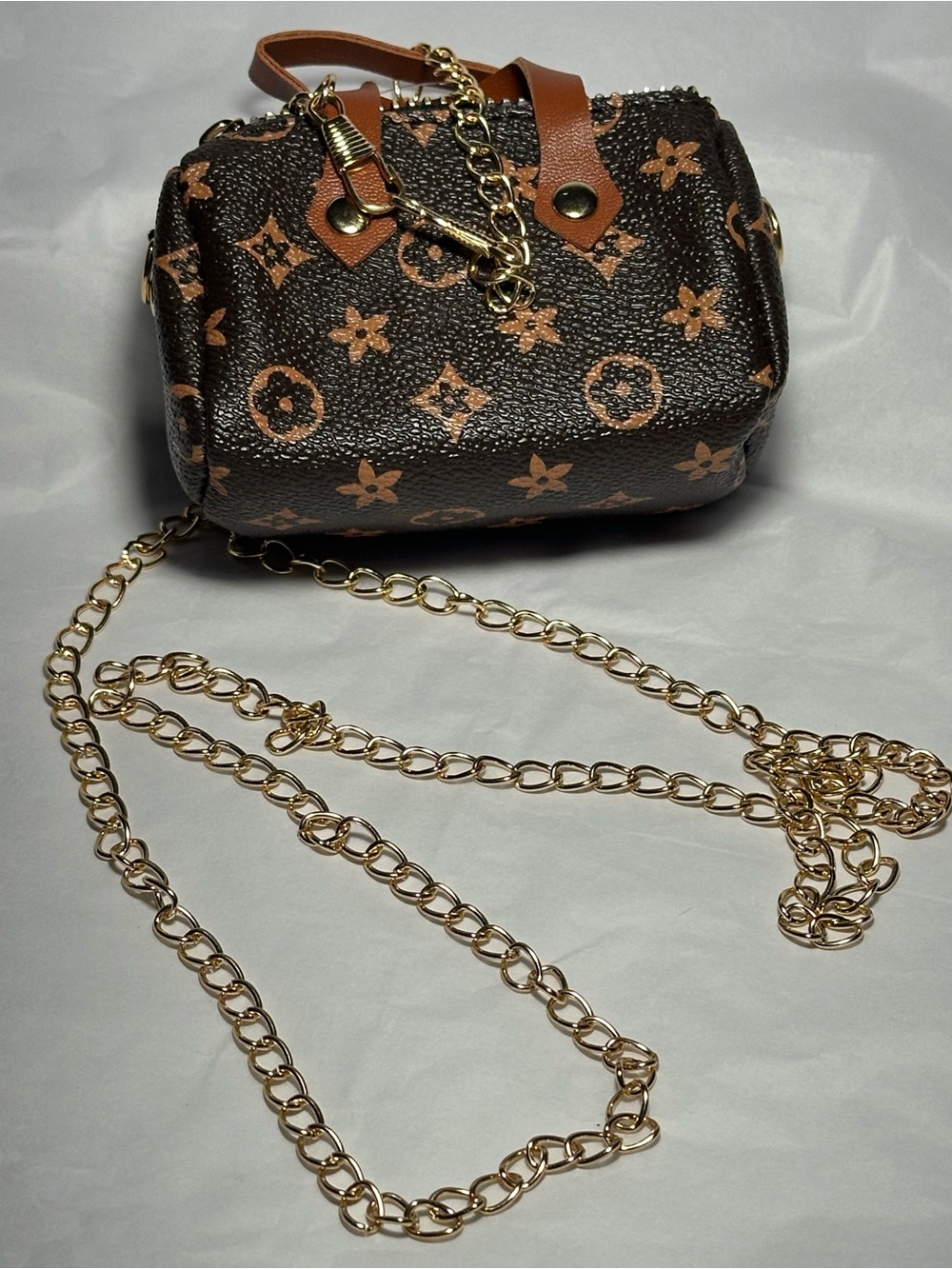 Mini Designer Inspired Crossover Bag Charm